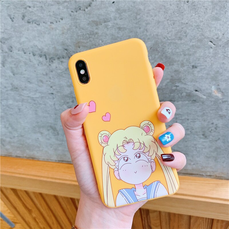 Cute Phone Case For Samsung  Cartoon Soft Back Cover