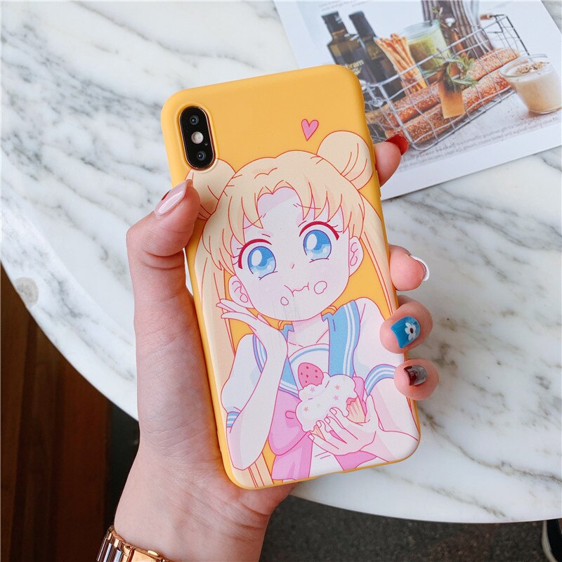 Cute Phone Case For Samsung  Cartoon Soft Back Cover