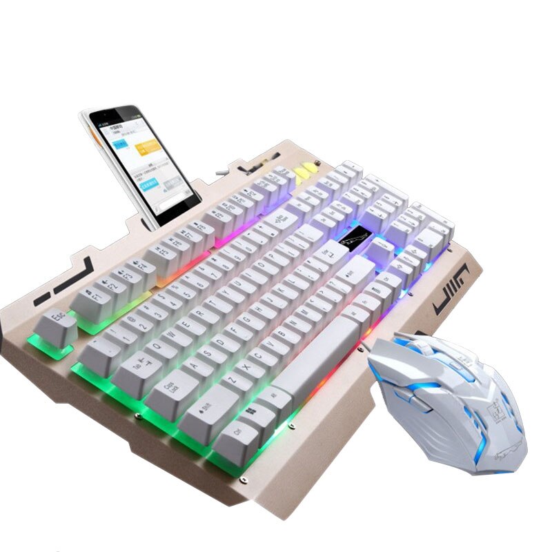 Floating Buttons Mechanical Hand Design Clavier Gamer Mouse