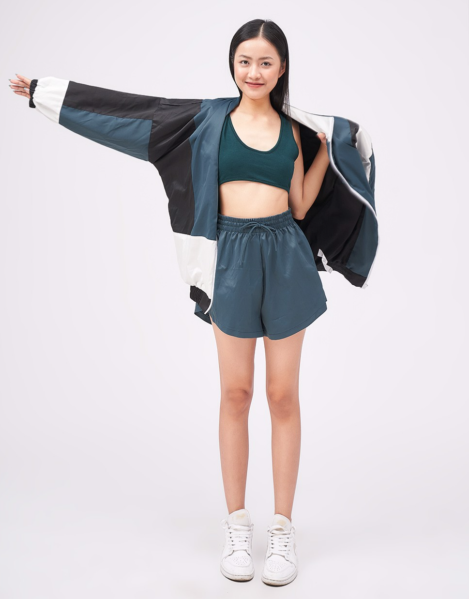 Dottie Parachute Fabric Short Q0234 - Gu Fashion | Vietnam Fashion Store