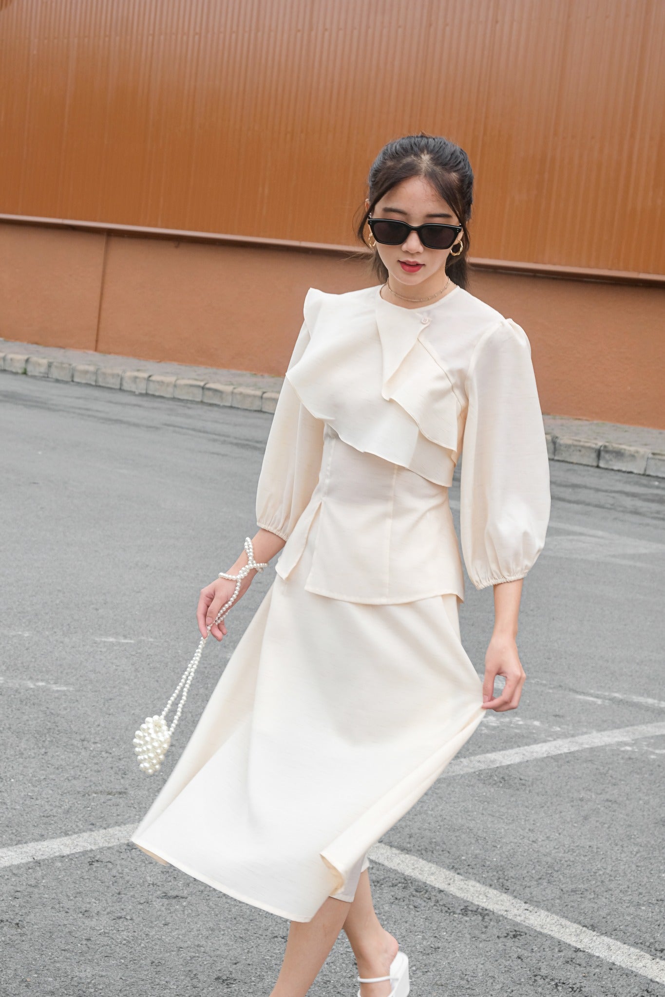 Athena Fairy White Dress - Gu Fashion | Vietnam Fashion Store