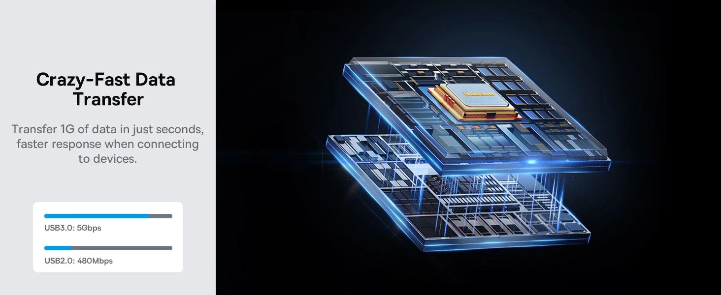 Baseus PioneerJoy 8 Port Four Screen Type C HUB Adapter Price in Pakistan | FonePro