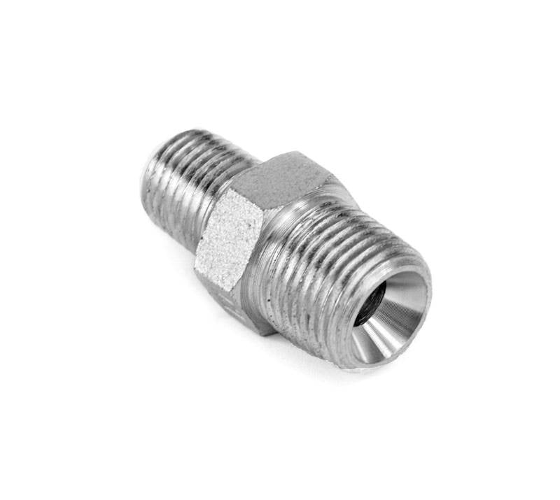 3/8 Inch NPT x 1/4 Inch NPT Straight Fitting Male/Male Nitrous Outlet - Nitrous Outlet - 00-01104