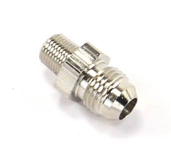 1/8 Inch NPT x 6AN Straight Fitting Male/Male Nitrous Outlet - Nitrous Outlet - 00-01153-B
