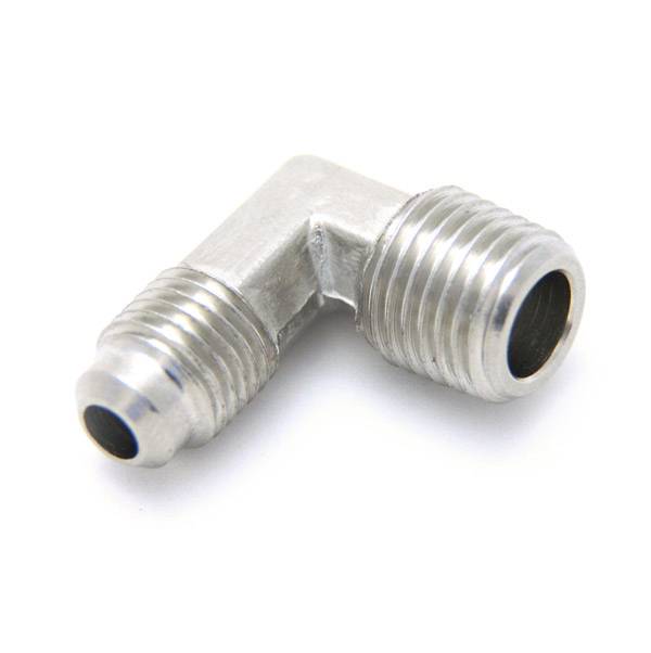 1/4 Inch NPT x 4AN 90 Degree Fitting Male/Male Nitrous Outlet - Nitrous Outlet - 00-01354-B