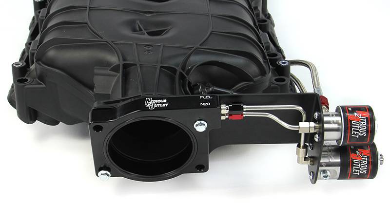 14-19 LT1 Corvette Hard-line Plate System Gas/E85 5-55psi 50-200 HP No Bottle Nitrous Outlet - Nitrous Outlet - 00-10149-00