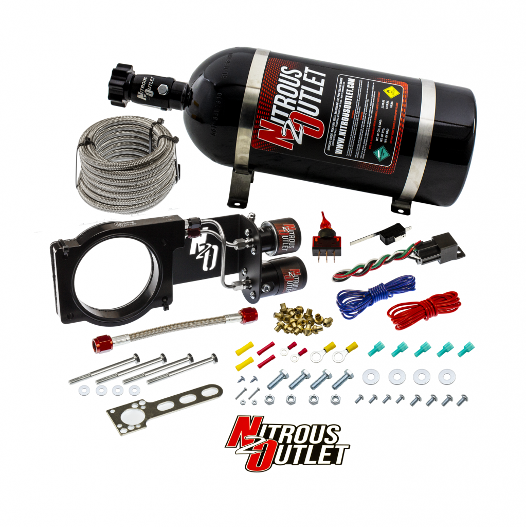 18-19 ZR1 Corvette Hard-line Plate System Gas/E85 5-55psi 50-200 HP No Bottle Nitrous Outlet - Nitrous Outlet - 00-10190-00