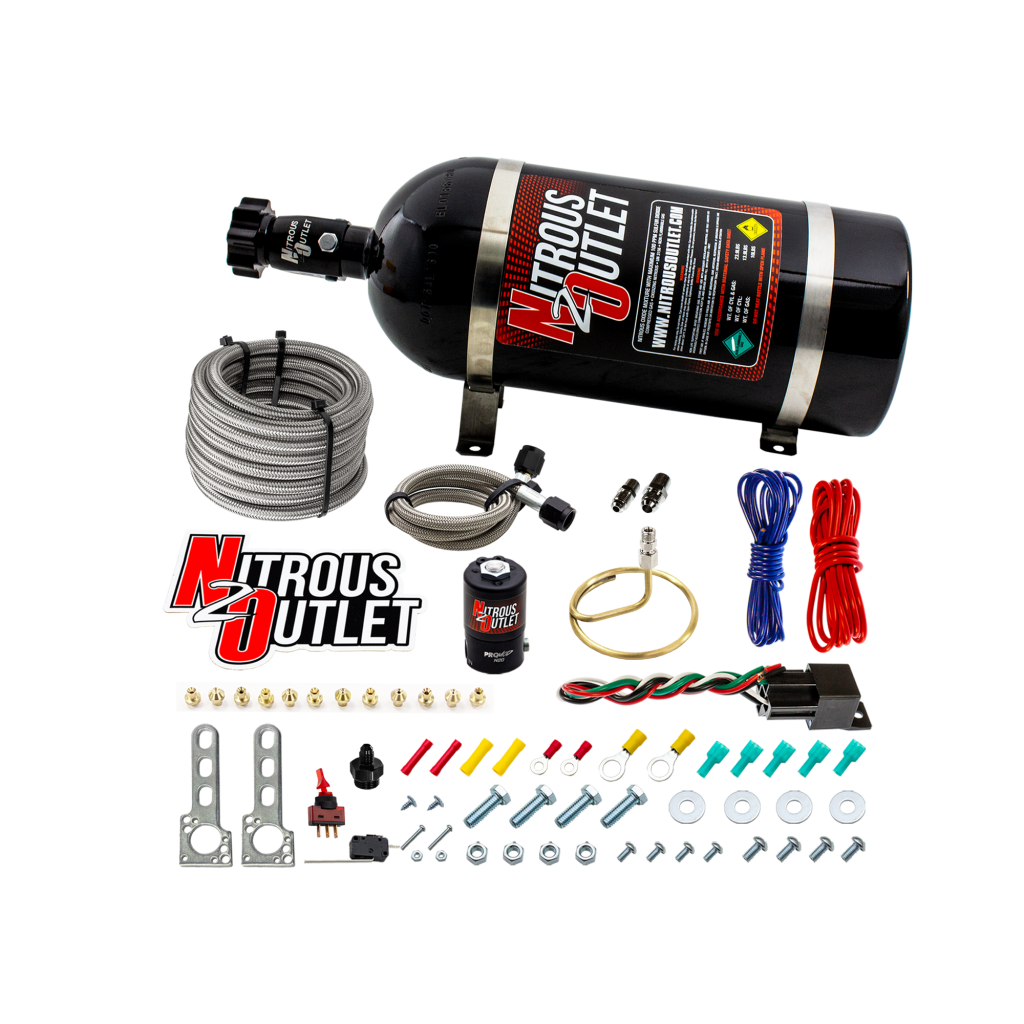 Universal EFI Dry Small Distribution Ring System 35-200 HP No Bottle Nitrous Outlet - Nitrous Outlet - 00-10202-00