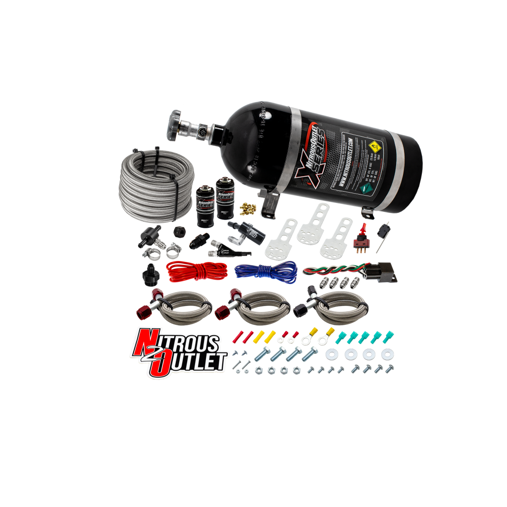 X-Series GM 14-19 LT4 Single Nozzle System Gas E85 5-55psi 35-200 HP Nitrous Outlet - Nitrous Outlet - 22-81004