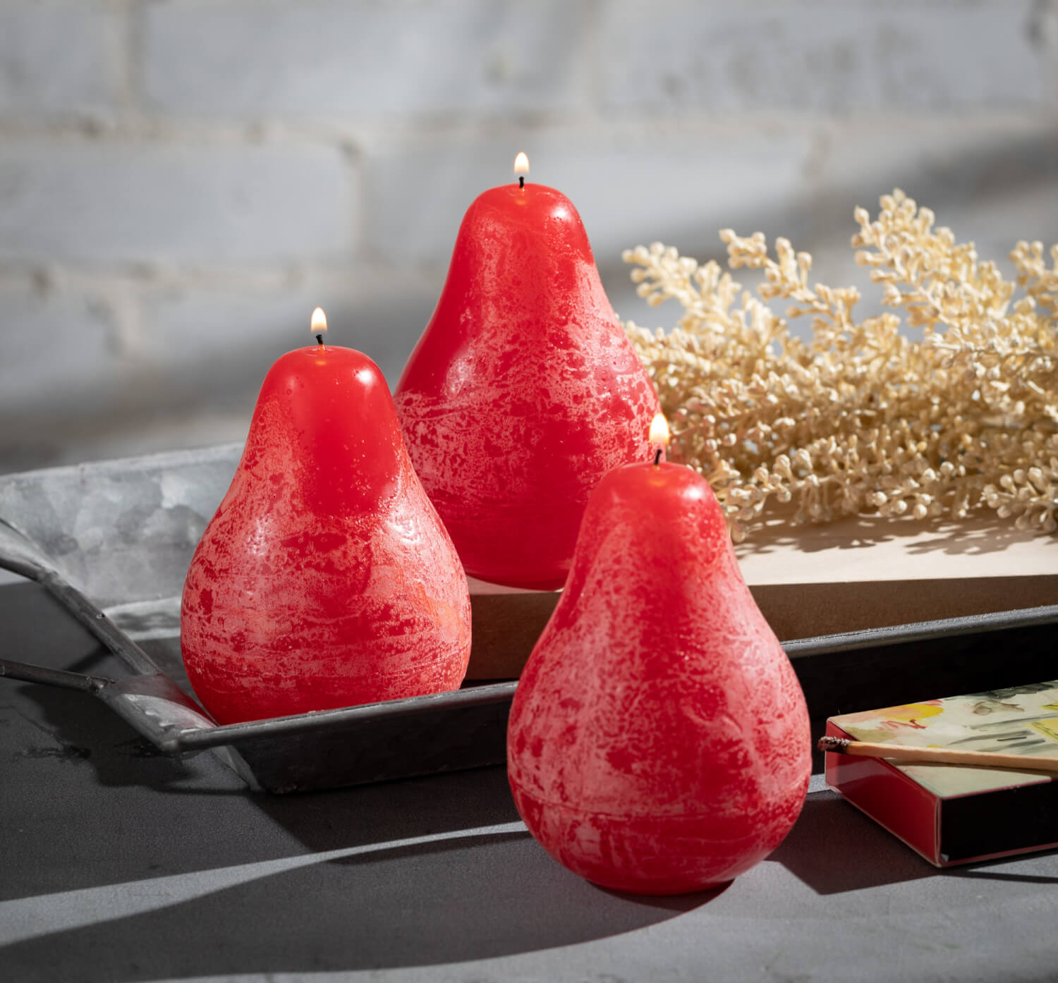 Red Timber Pear Candle