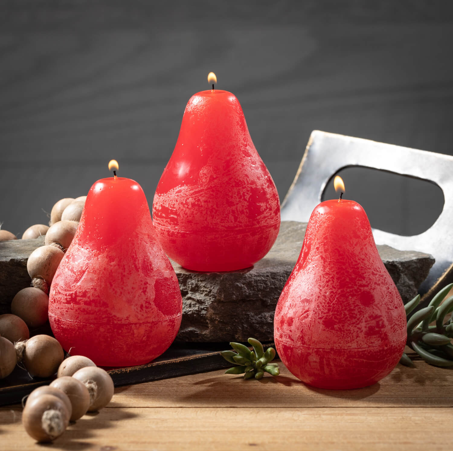 Red Timber Pear Candle