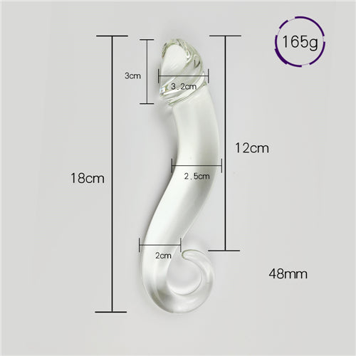 glass butt plug