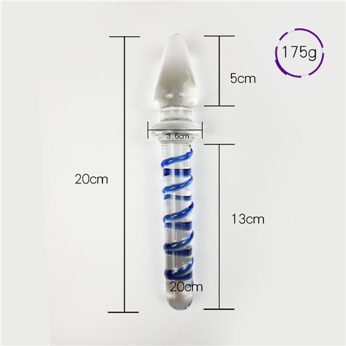 glass butt plug