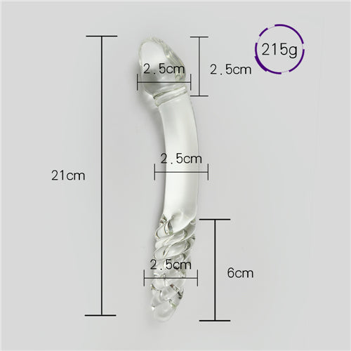 glass butt plug