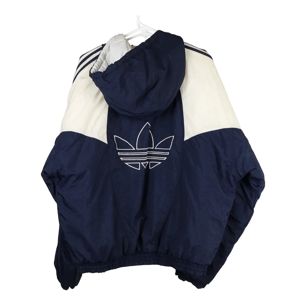 Adidas Jacket - Large Navy Polyester