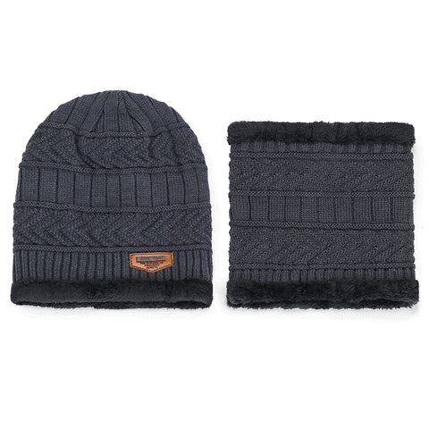 Winter Beanie Hat Scarf