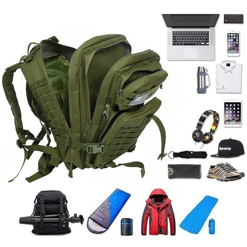 Military Tactical Hiking Bug Out Bag