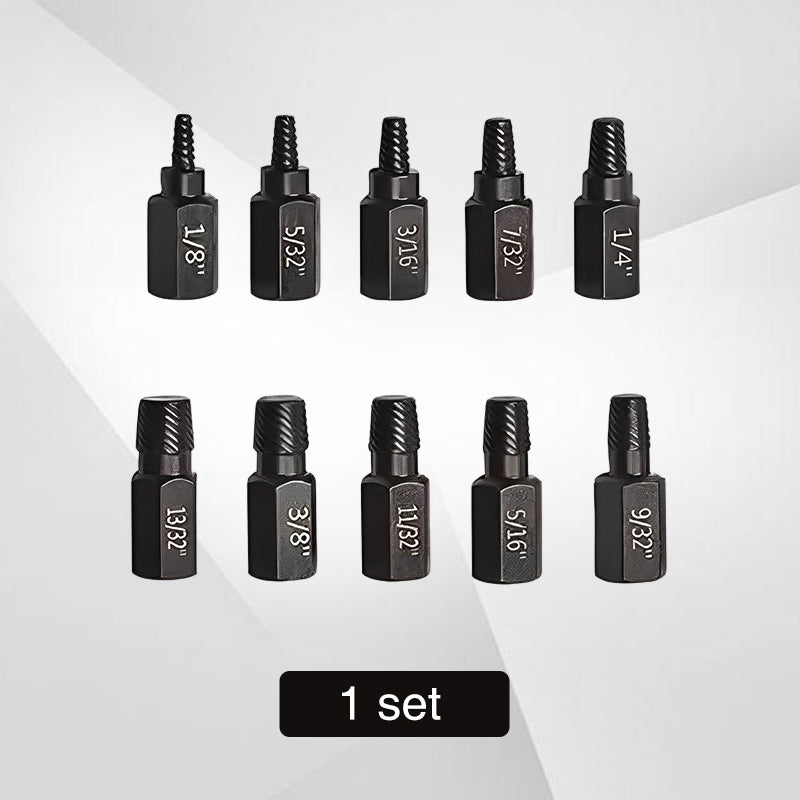 Screw and Bolt Extractor Set Peachloft