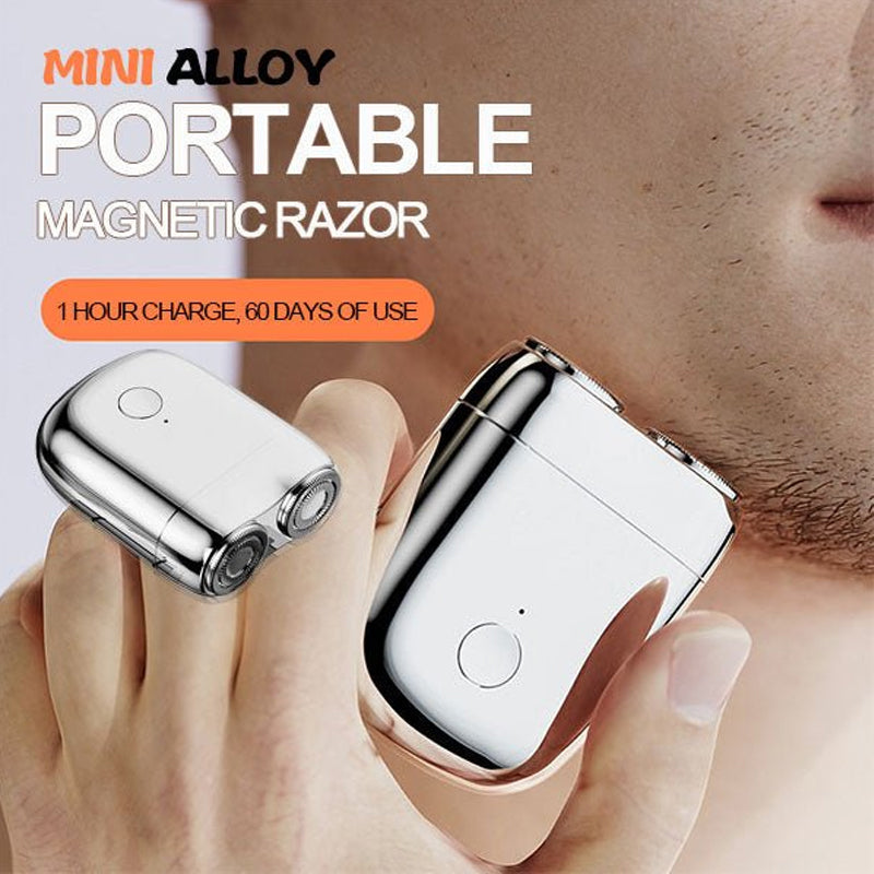 Waterproof Portable USB Men's Shaver Peachloft