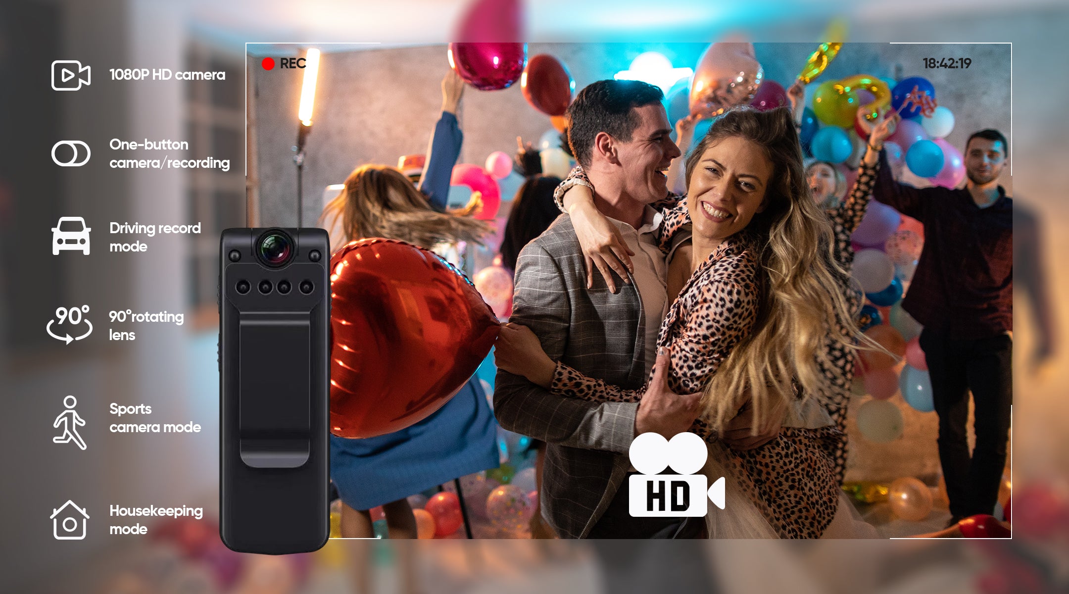 Portable Video Recorder Device Peachloft