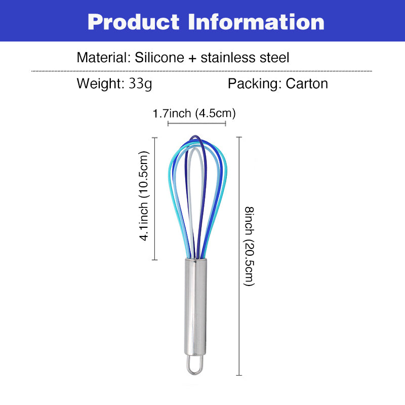 Small silicone whisk