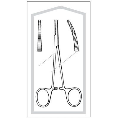 Econo Sterile Halsted Mosquito Forceps 5