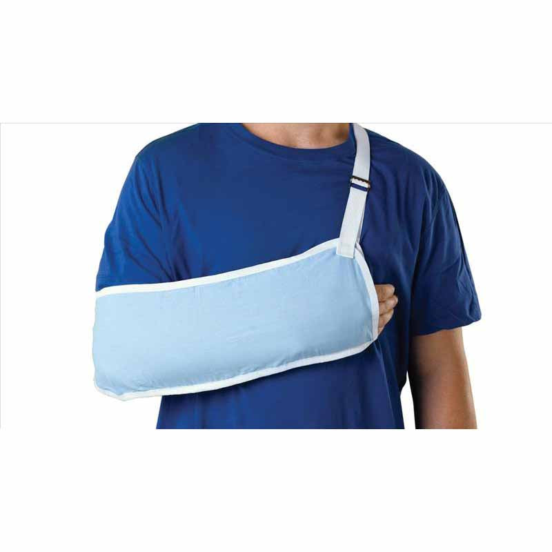 Medline Standard Arm Slings, Light Blue, Child (ORT11100XS)