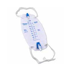 Leg Bag with Flip Valve, Flocked Back, 1000 mL