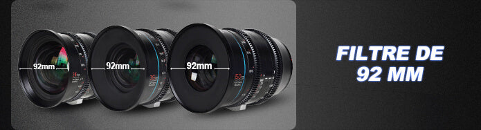 Objectifs ciné plein format SIRUI Jupiter 24mm35mm50mm28-85mm Monture PL et EF