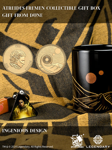 Starforged Dune II Atreides Fremen Series Products Keychain Mug Collectible Coin SET1