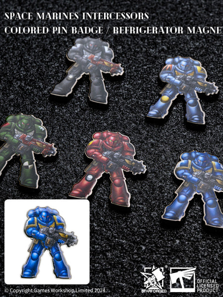 Starforged Warhammer 40K Primaris Space Marines PSM Chapter Pin Badge Refrigerator Magnet Other