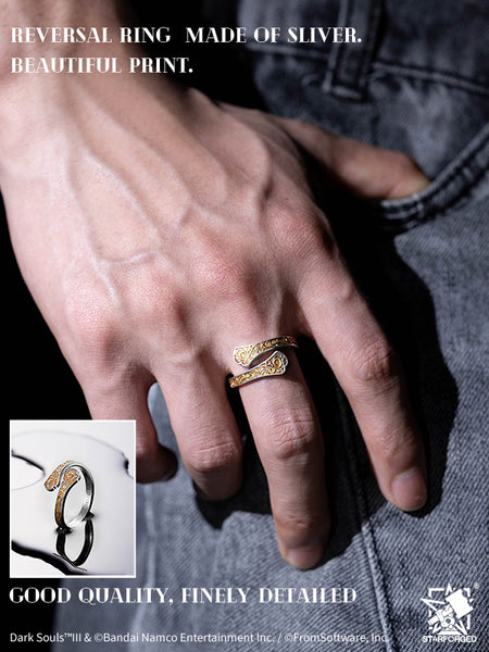 Starforged Dark Souls 3 Reversal Ring Genuinely Authorized Men’s Jewelry Game Peripherals Bandai
