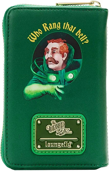 LOUNGEFLY Wizard of Oz Emerald City Zip Around Wallet