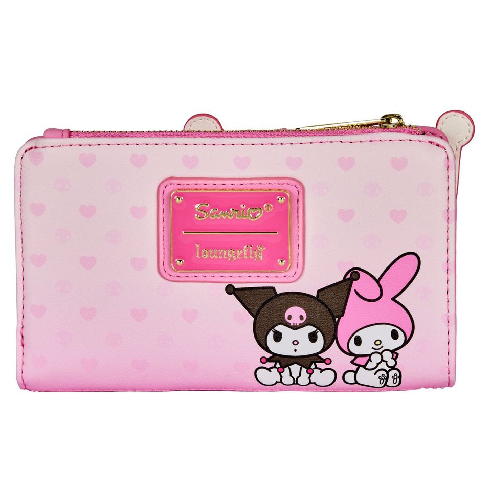 LOUNGEFLY Sanrio My Melody and Kuromi Wallet