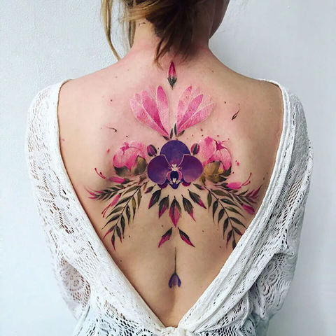 Back Tattoo-Something You Need To Know About Tattoo Color