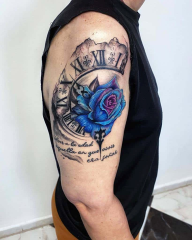 Blue Tattoo-Something You Need To Know About Tattoo Color