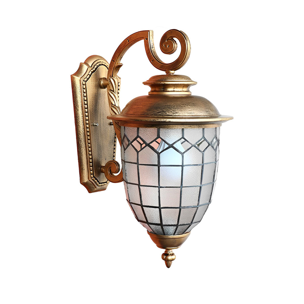 Waterproof Minimalist Elegant Vintage European Style Outdoor Wall Lights