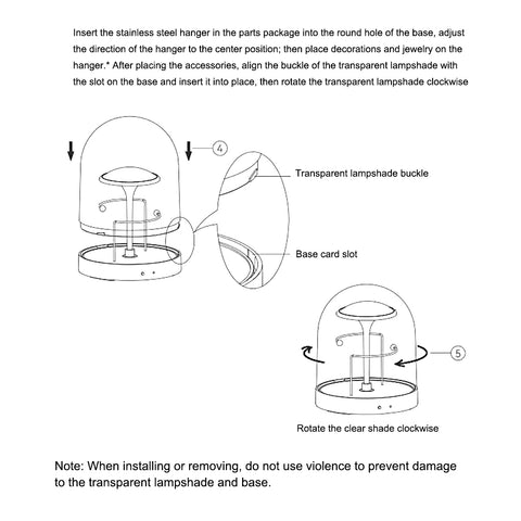 Recording Music Playback DIY Creative Night Light - Dazuma
