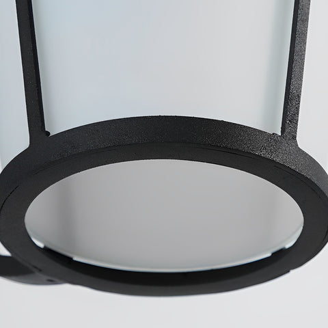 Waterproof Round Glass Shade Outdoor Wall Lamp - Dazuma