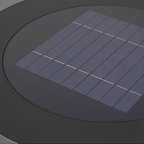 Creative Waterproof Black Modern Solar Post Caps Lights - Dazuma