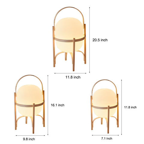 Home Decor Glass Nordic Table Lamps Bedside Lighting Night Stand Lamps Floor Lights for Bedroom Living Room - lampioo