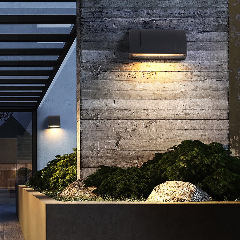 Modern Minimalist Waterproof Outdoor LED Wall Light for Patio Balcony Garden