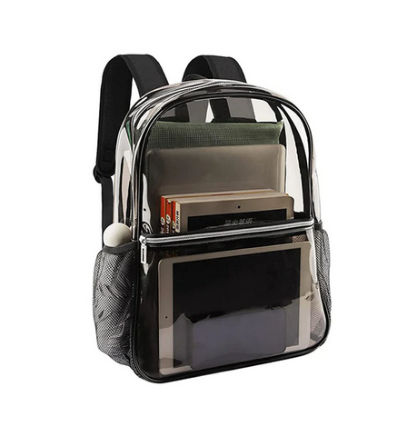 Clear Backpack Heavy Duty TPU Transparent Backpack