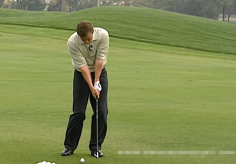 how to play golf half swing
