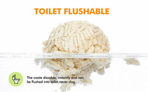 Toilet Flushable
