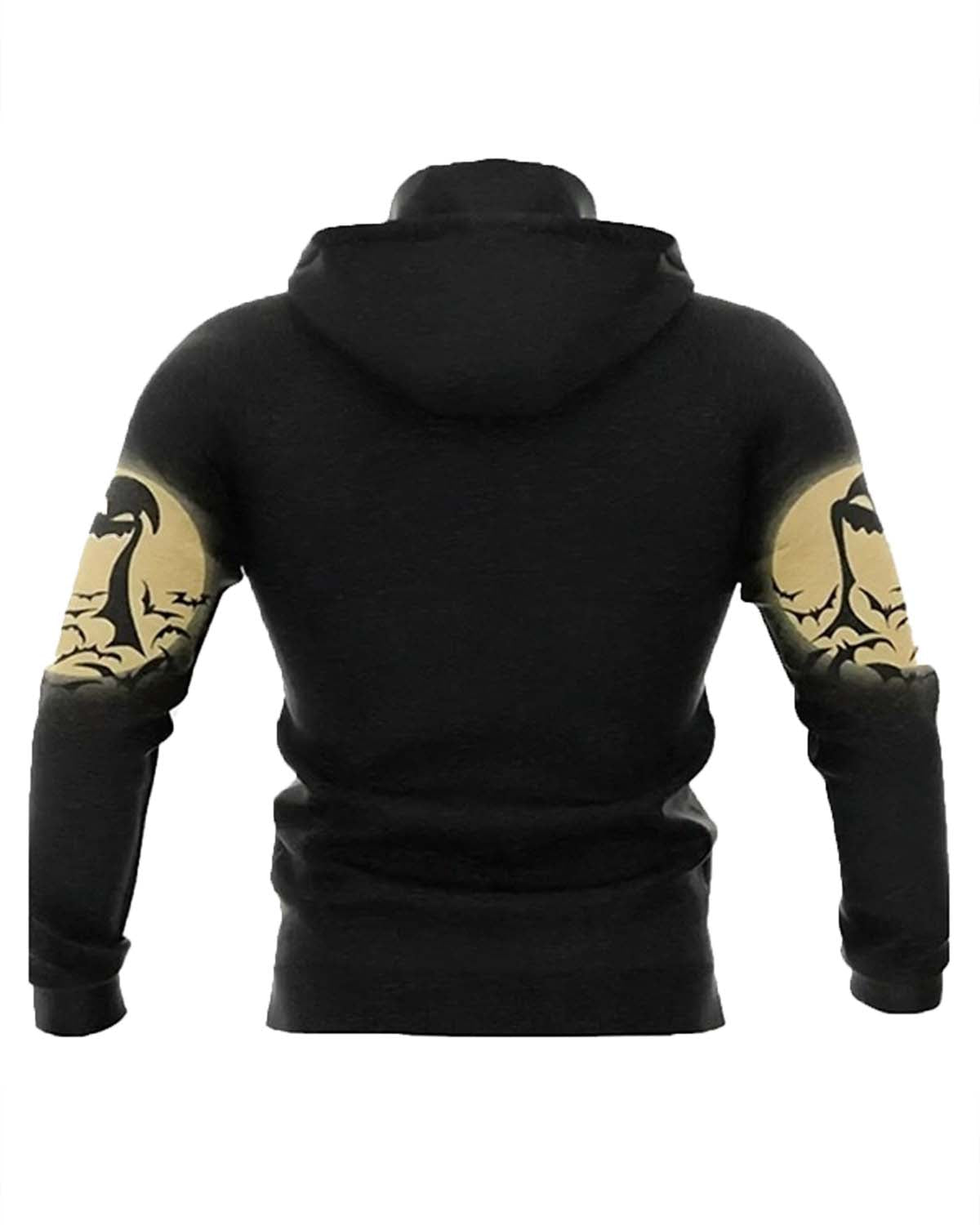 MotorCycleJackets Halloween Oogie Boogie Black Spooky Hoodie