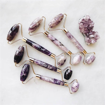 The De-Puffing Amethyst Facial Roller