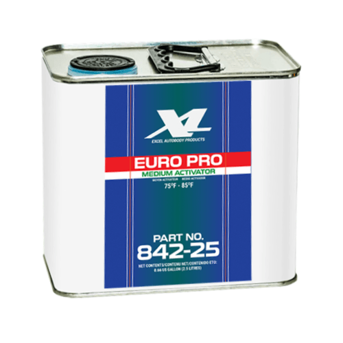 Excel 842 Medium Activator for 840 Euro Pro Clearcoat, 2.5 Liter