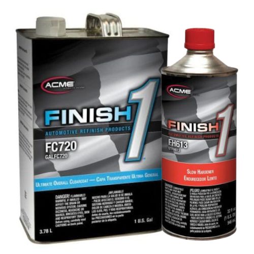 Finish 1 Acme FC720 4:1 Ultimate Clearcoat + FH613 Slow Hardener Kit