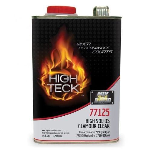 High Teck 77125 2:1 High Solids Glamour Clear Coat, Gallon